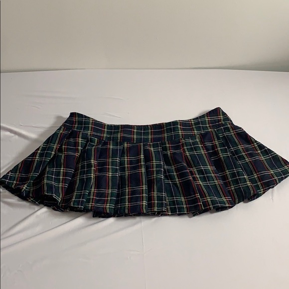 Plaid Mini Skirt - Picture 2 of 7